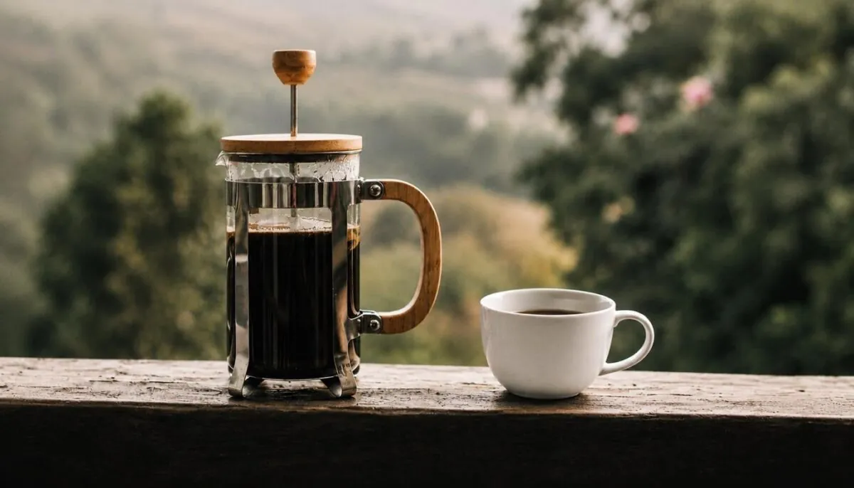 Come preparare cafezia con la french press